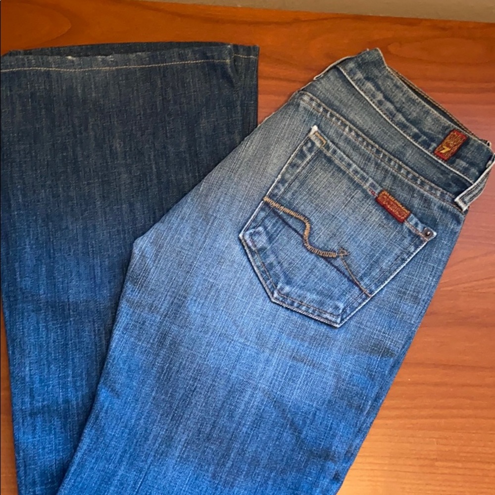 Flare denim jeans - in excellent condition